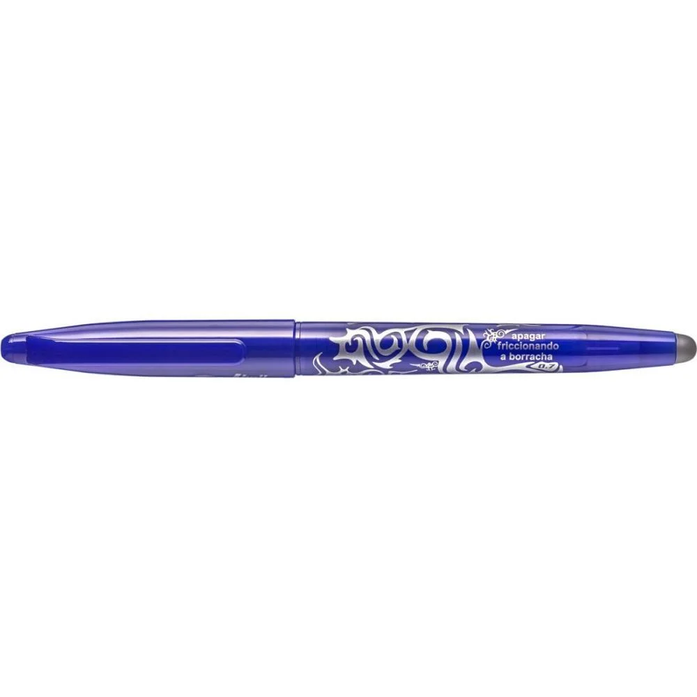 CANETA APAGAVEL ESFEROGR.FRIXION BALL 0.7MM AZ PILOT (CX.C/12)