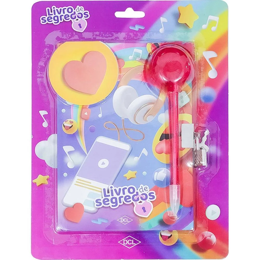 DIARIO MUSICA LIVRO DE SEGREDOS DCL (UNIDADE)