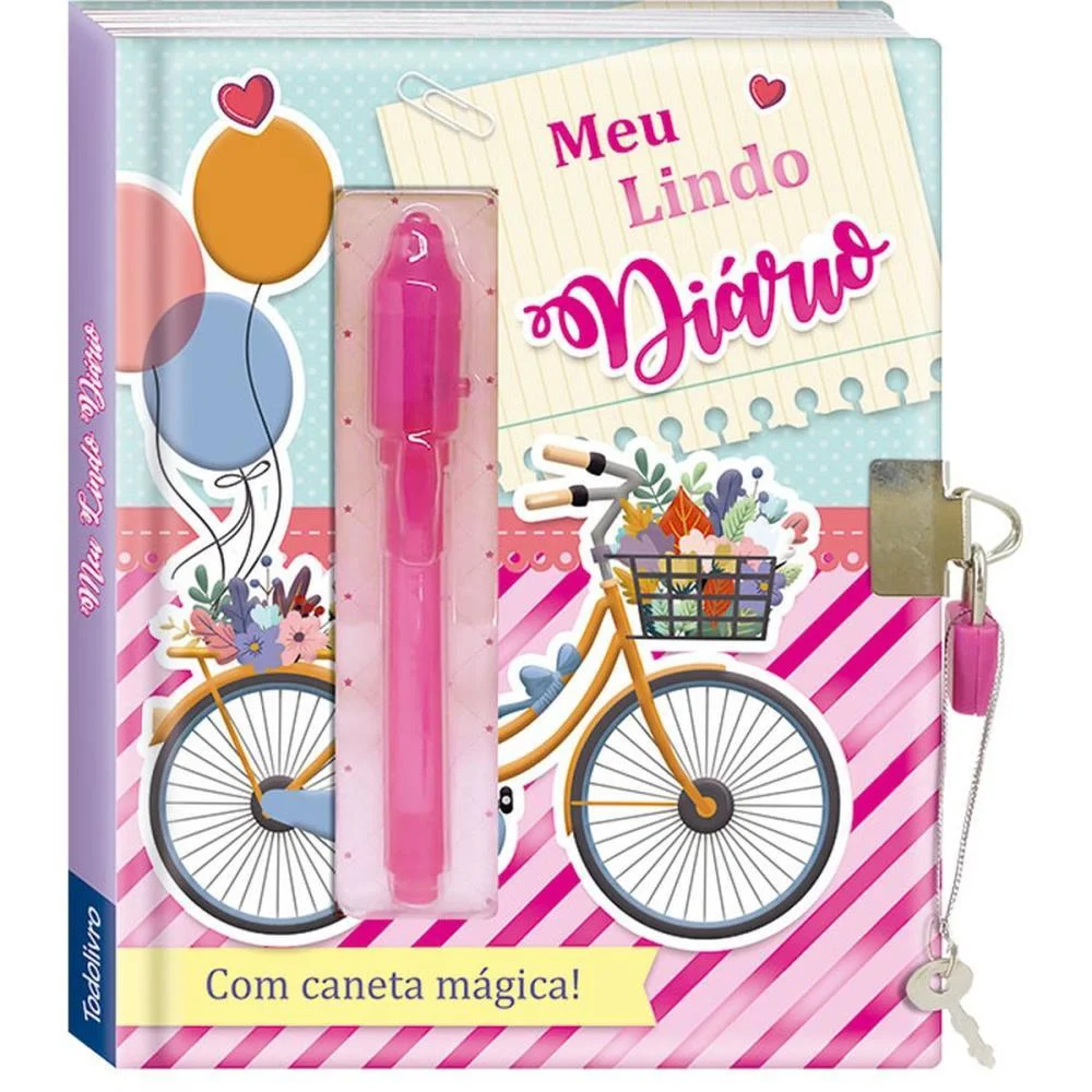 DIARIO MEU LINDO DIARIO C/CADEADO GD TODOLIVRO (UNIDADE)