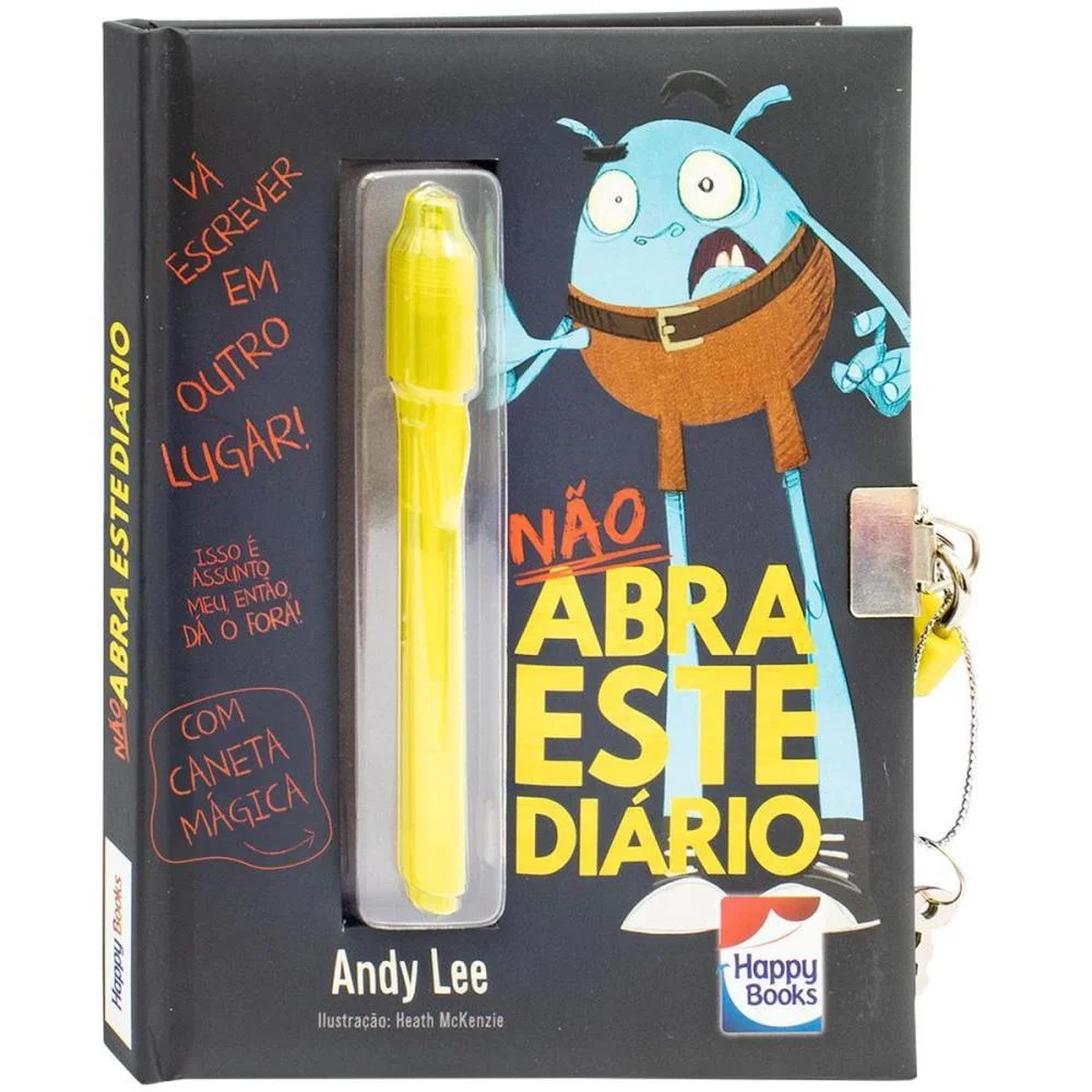 DIARIO NAO ABRA ESTE DIARIO (PT) 96PG TODOLIVRO (UNIDADE)