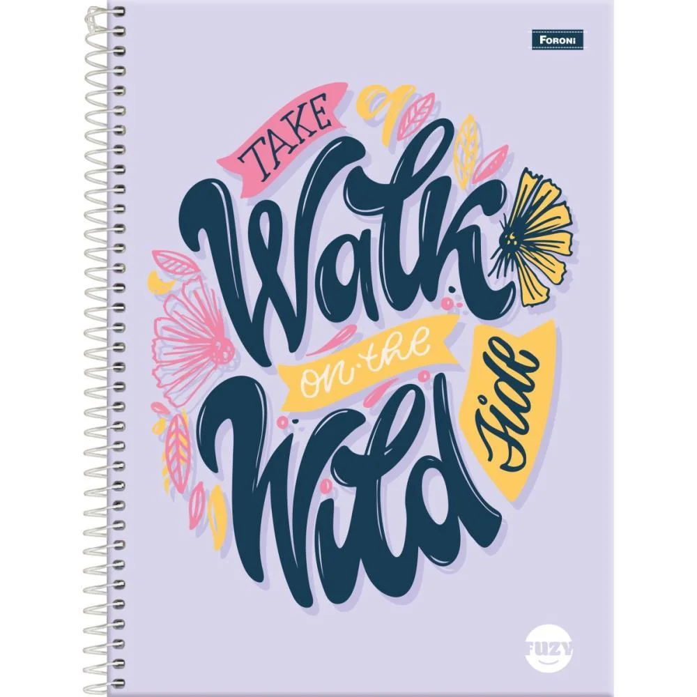 Caderno 10X1 Capa Dura Fuzy 160Fls. Foroni (Pct.c/04) - imagem 5