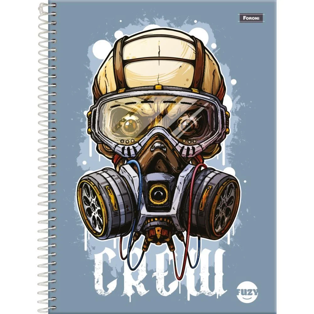 Caderno 10X1 Capa Dura Fuzy 160Fls. Foroni (Pct.c/04) - imagem 7