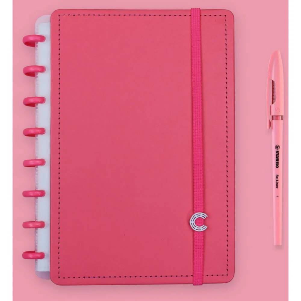 Caderno Inteligente A5 All Pink 80Fls 155X220Mm Caderno Inteligente (Unidade) - imagem 5