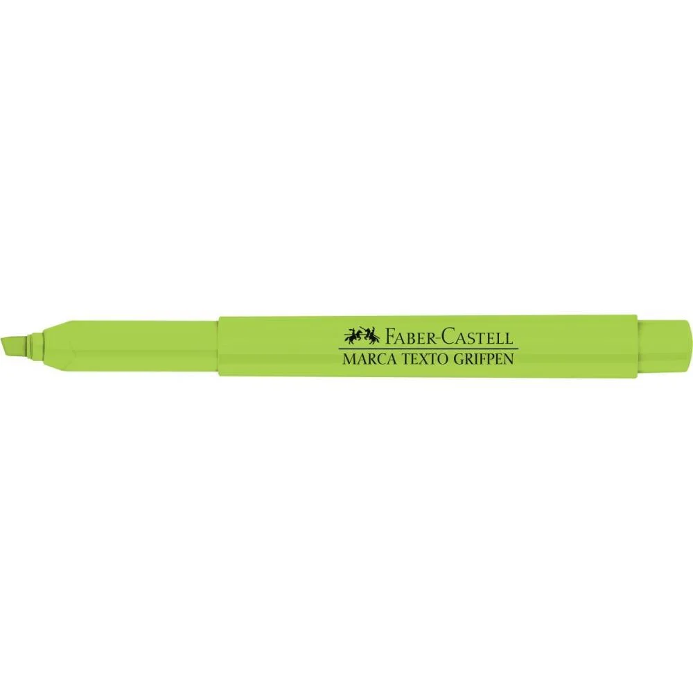Caneta Marca Texto Grifpen Verde Folha Faber-Castell (Cx.c/12) - imagem 4