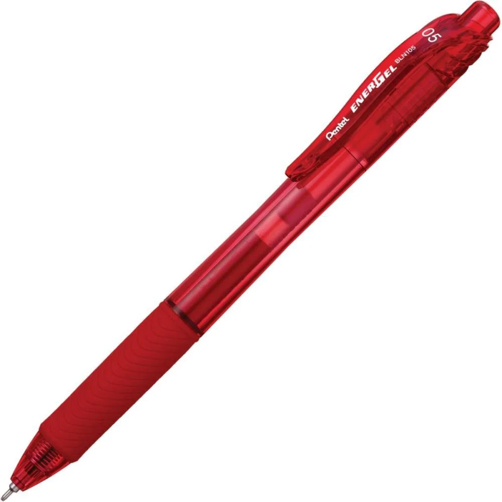 Caneta Gel Energel Retratil 0.5Mm Verm Pentel (Cx.c/12) - imagem 7