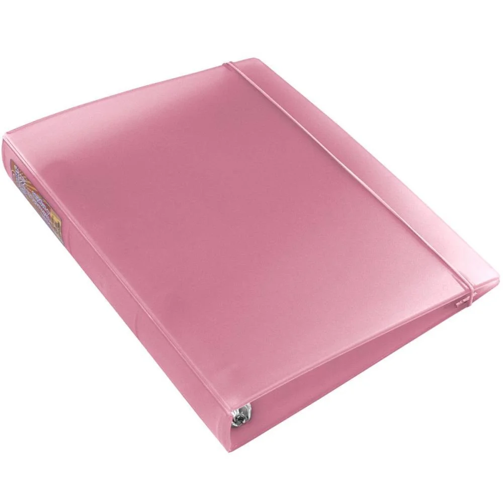 Fichario De Pp Rosa Polipropileno Acrimet (Unidade) - imagem 2