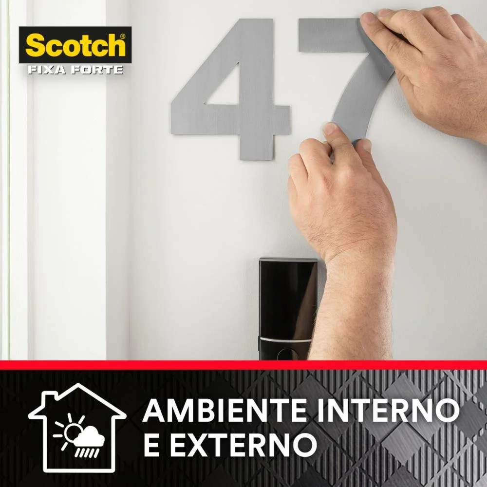 Fita Fixa Forte Espuma Extrema Ate 2,5Kg 12X2M 3M - imagem 5