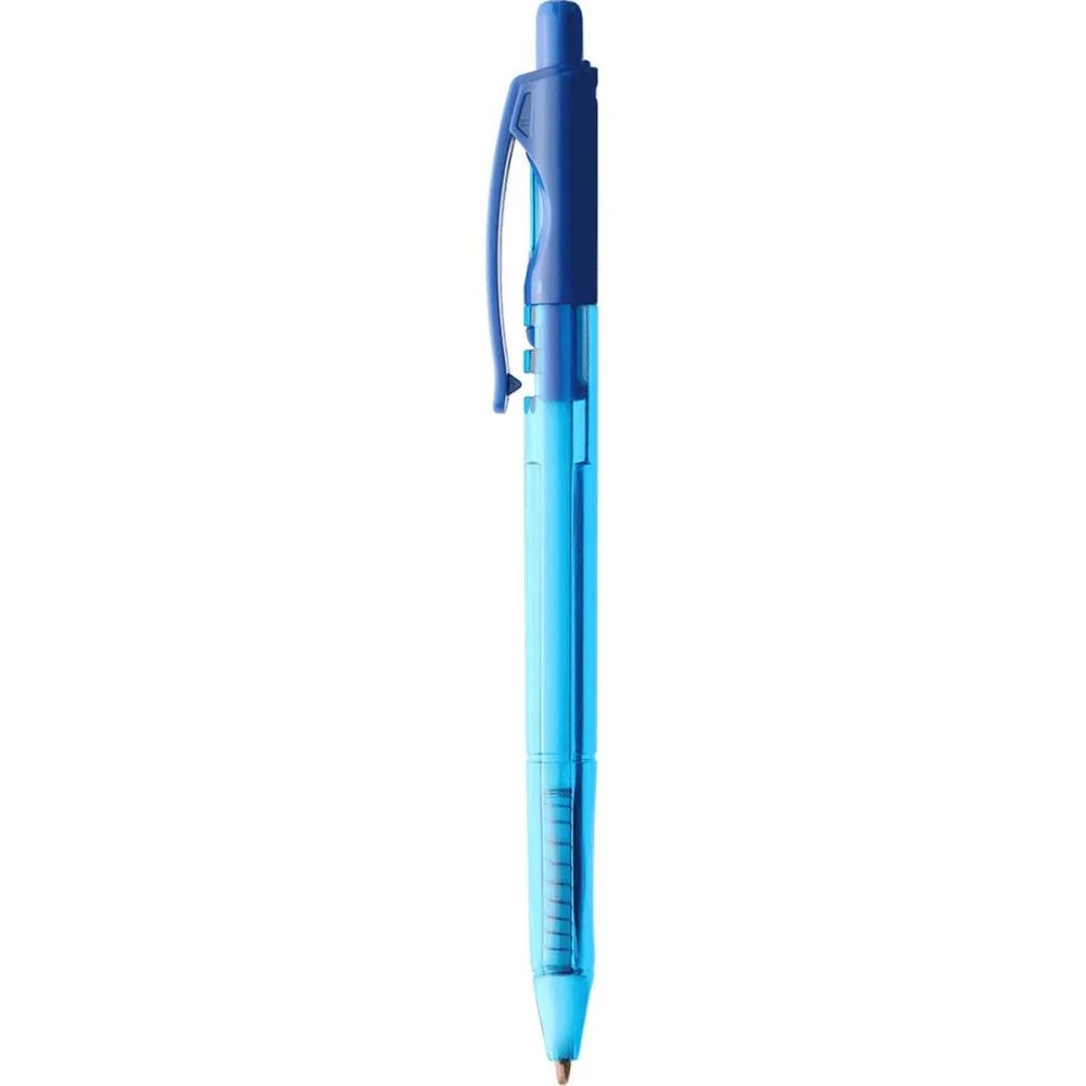 Caneta Esferografica Retratil 07 Vip Grossa Azul Compactor C/ 30 Unidades - imagem 5