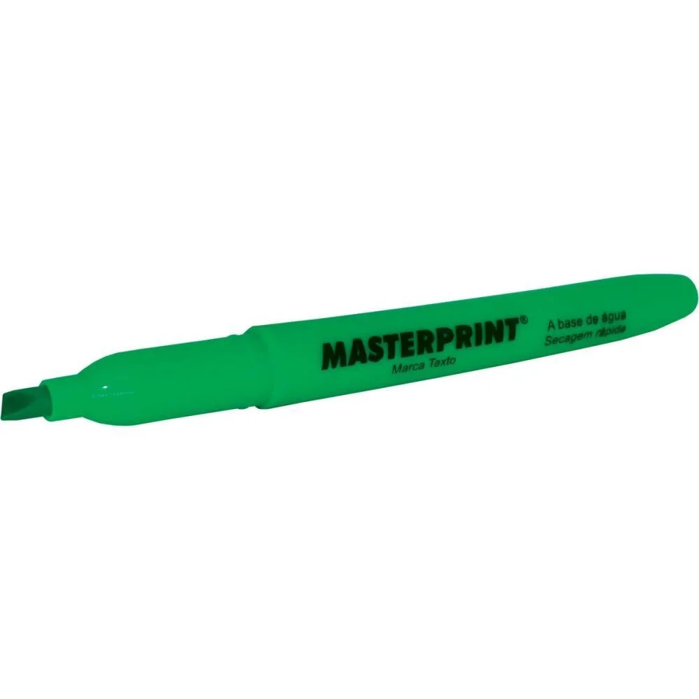 Caneta Marca Texto Mp 612 Verde Masterprint (Cx.c/12) - imagem 4