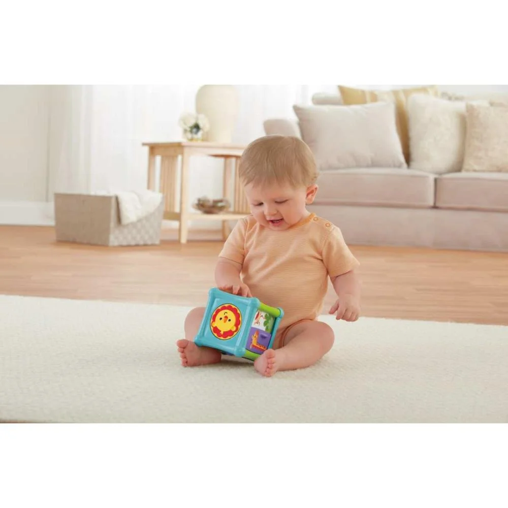 Fisher-Price Infant Cubo Animaizinhos Divertidos Mattel (Unidade) - imagem 6