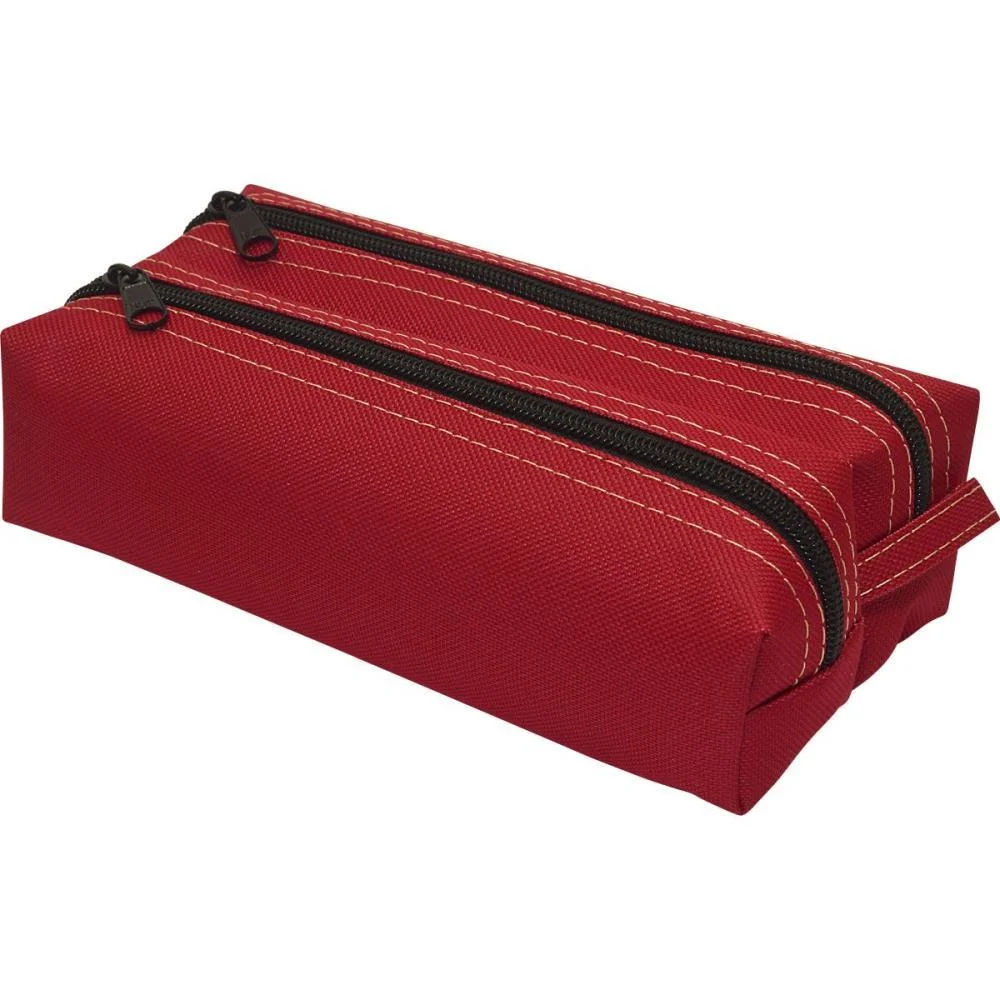 Estojo Duplo Lona Vermelho Reflex (Unidade) - imagem 3