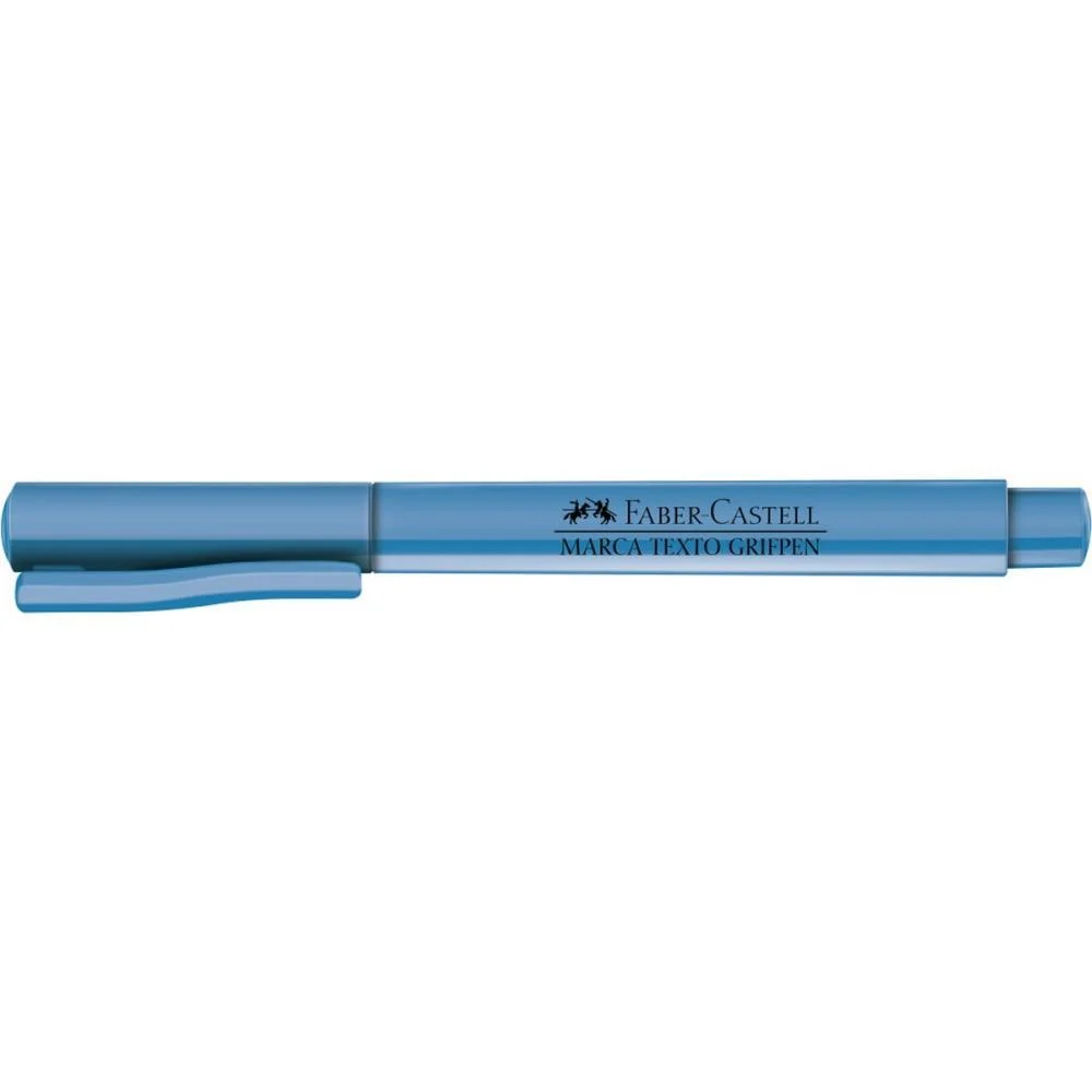 Caneta Marca Texto Grifpen Azul Faber-Castell (Cx.c/12) - imagem 4