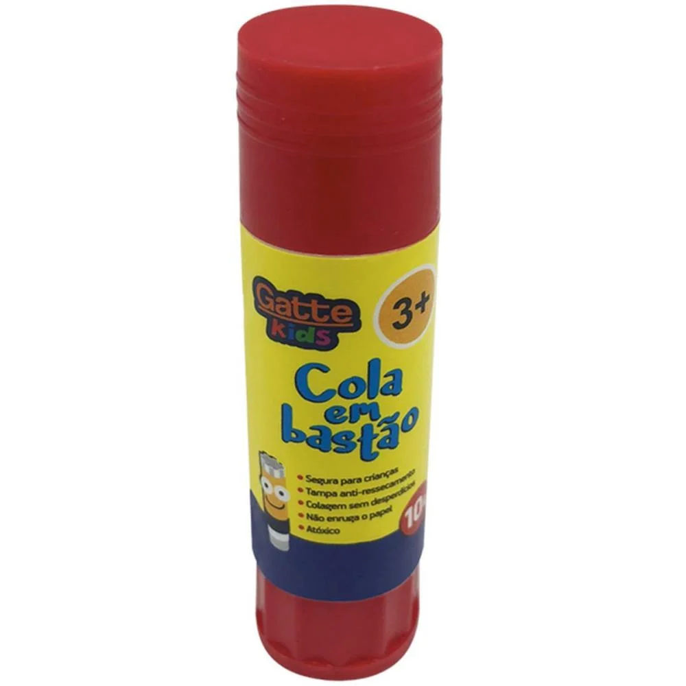Cola Em Bastao Gatte Kids 10G Make+ (Pct.c/12) - imagem 2