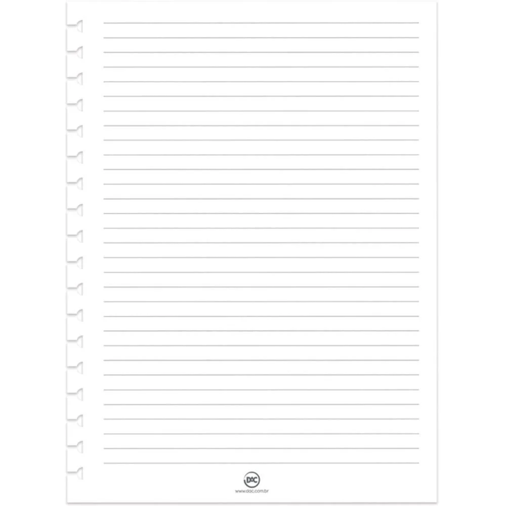 Caderno/Refil Smart Branco Universitario 48F Dac (Unidade) - imagem 4