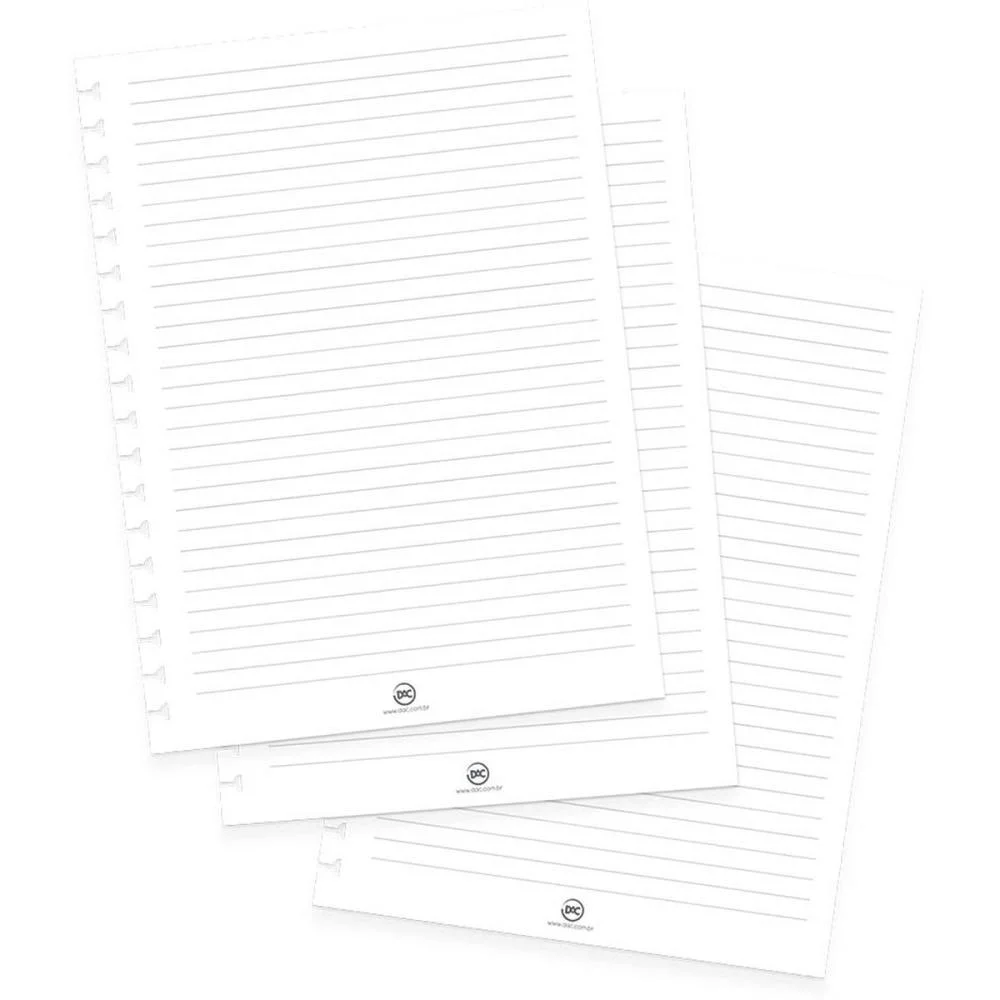 Caderno/Refil Smart Branco Universitario 48F Dac (Unidade) - imagem 6