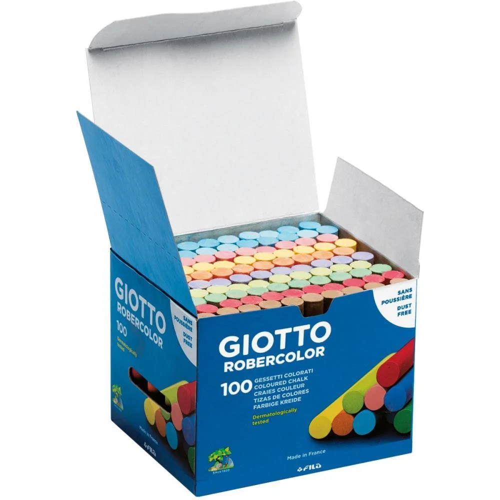 Giz Escolar Plastificado Giotto Colorido C/100 Canson (Unidade) - imagem 5