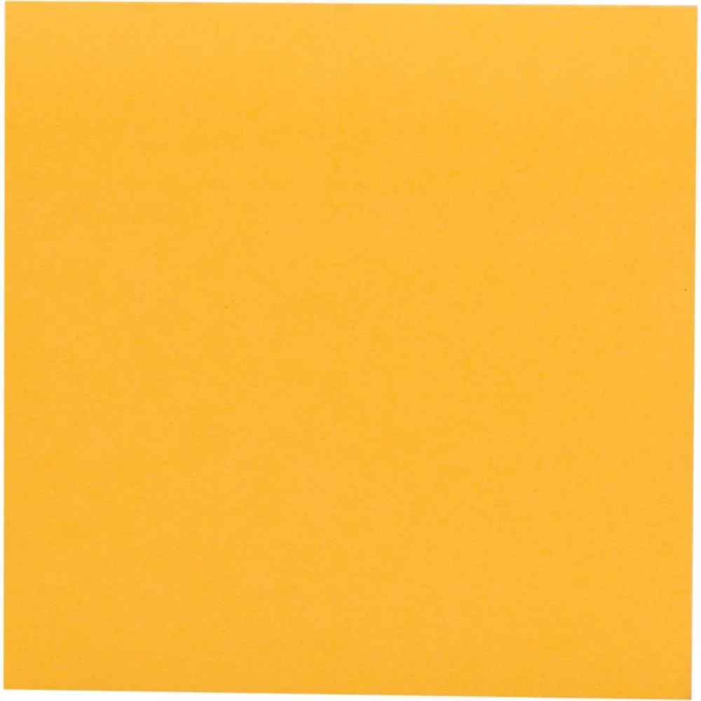 Bloco De Recado Autoadesivo 76X76Mm Laranja Neon 100F Maxprint (Unidade) - imagem 2