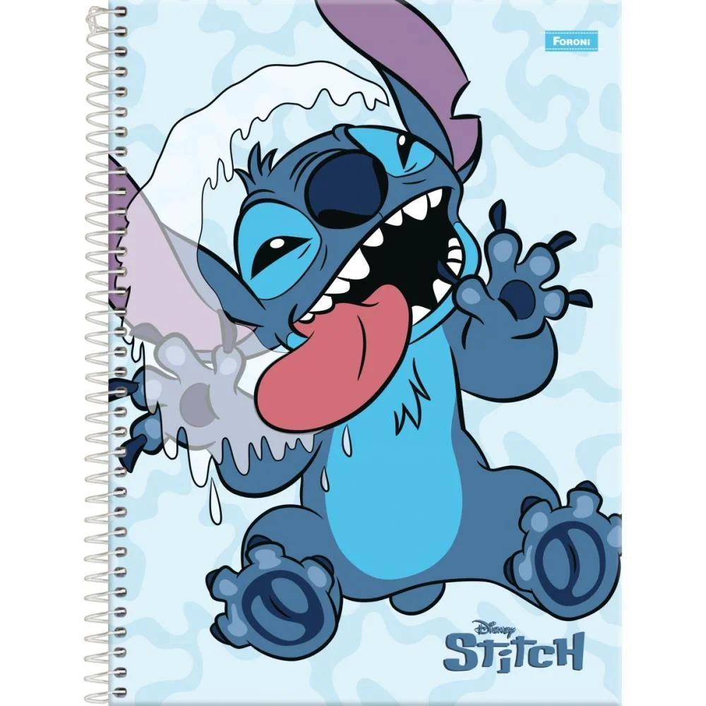 Caderno 10X1 Capa Dura Stitch 160F Foroni (Pct.c/04) - imagem 2