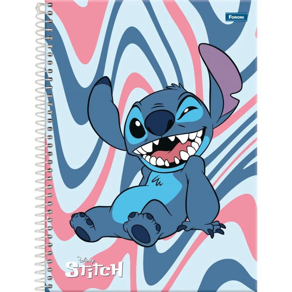 Caderno 10X1 Capa Dura Stitch 160F Foroni (Pct.c/04) - imagem 6