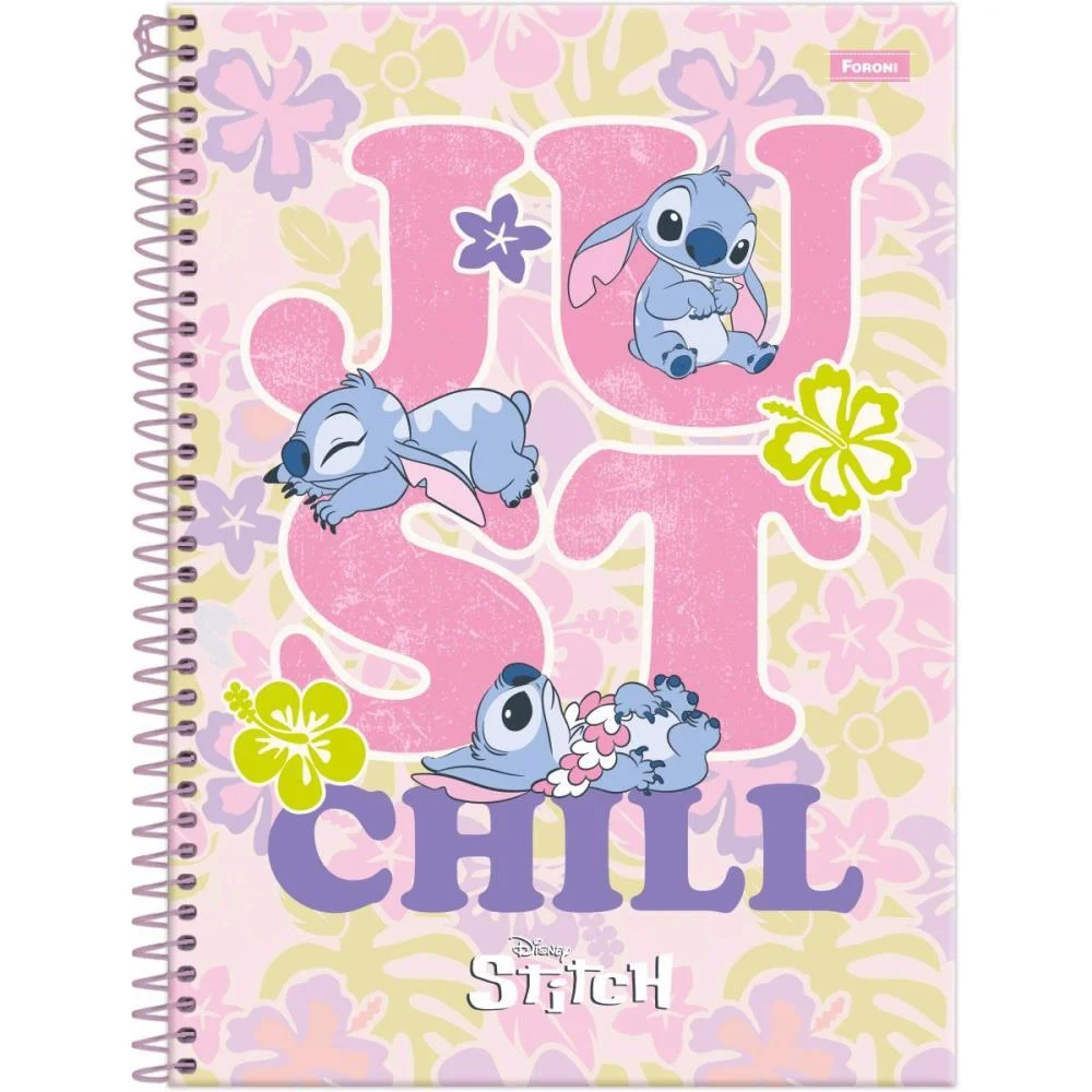 Caderno 01X1 Capa Dura Stitch  80F Foroni (Pct.c/04) - imagem 4