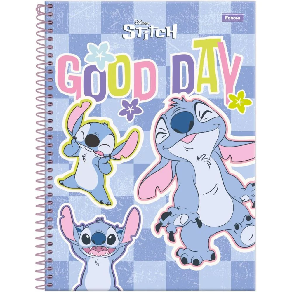 Caderno 01X1 Capa Dura Stitch  80F Foroni (Pct.c/04) - imagem 5