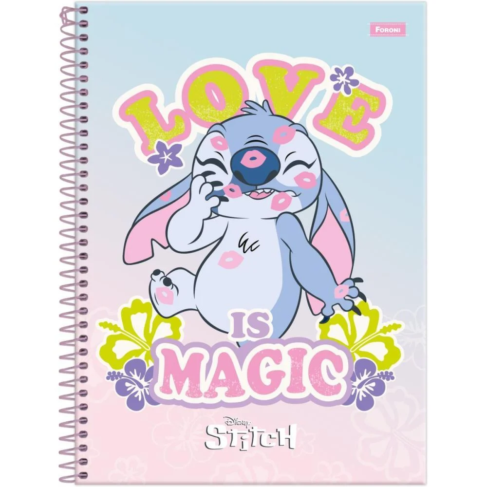 Caderno 01X1 Capa Dura Stitch  80F Foroni (Pct.c/04) - imagem 6