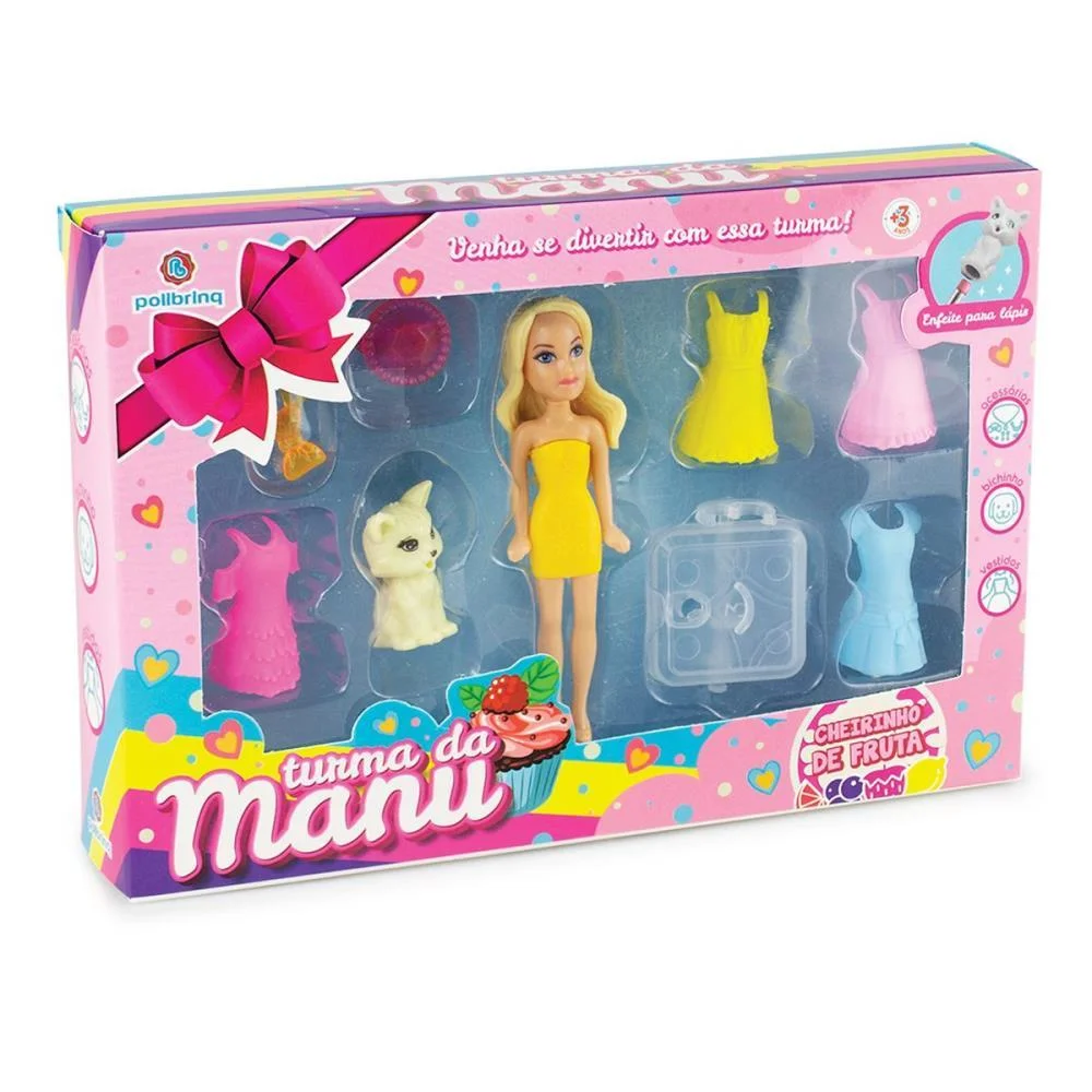 Boneca Turma Da Manu C/Acessorios (S) Polibrinq (Unidade) - imagem 2