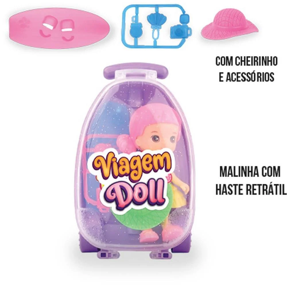 Boneca Viagem Doll 9Cm C/Cheirinho (S Polibrinq (Dp.c/16) - imagem 14