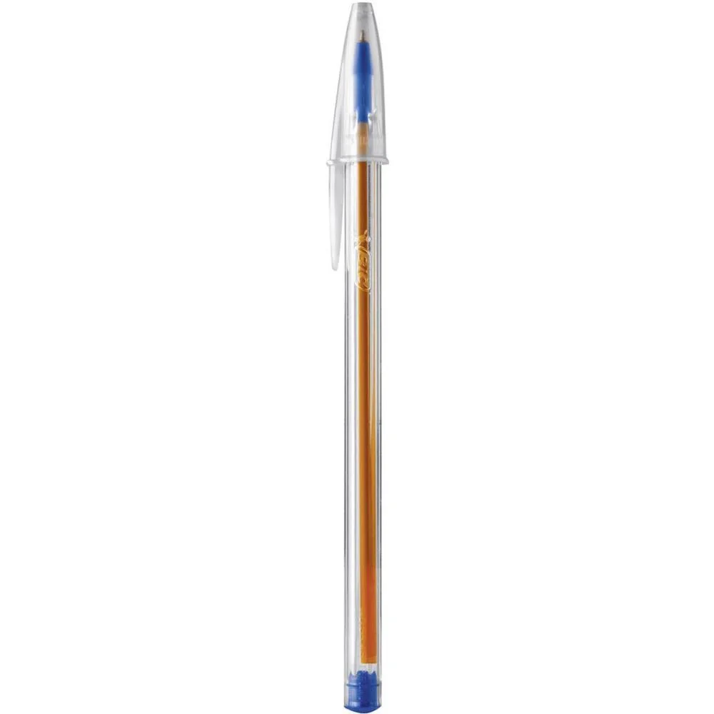 Caneta Esferografica Cristal Fina Az/Pt Bic (Bl.c/02) - imagem 4