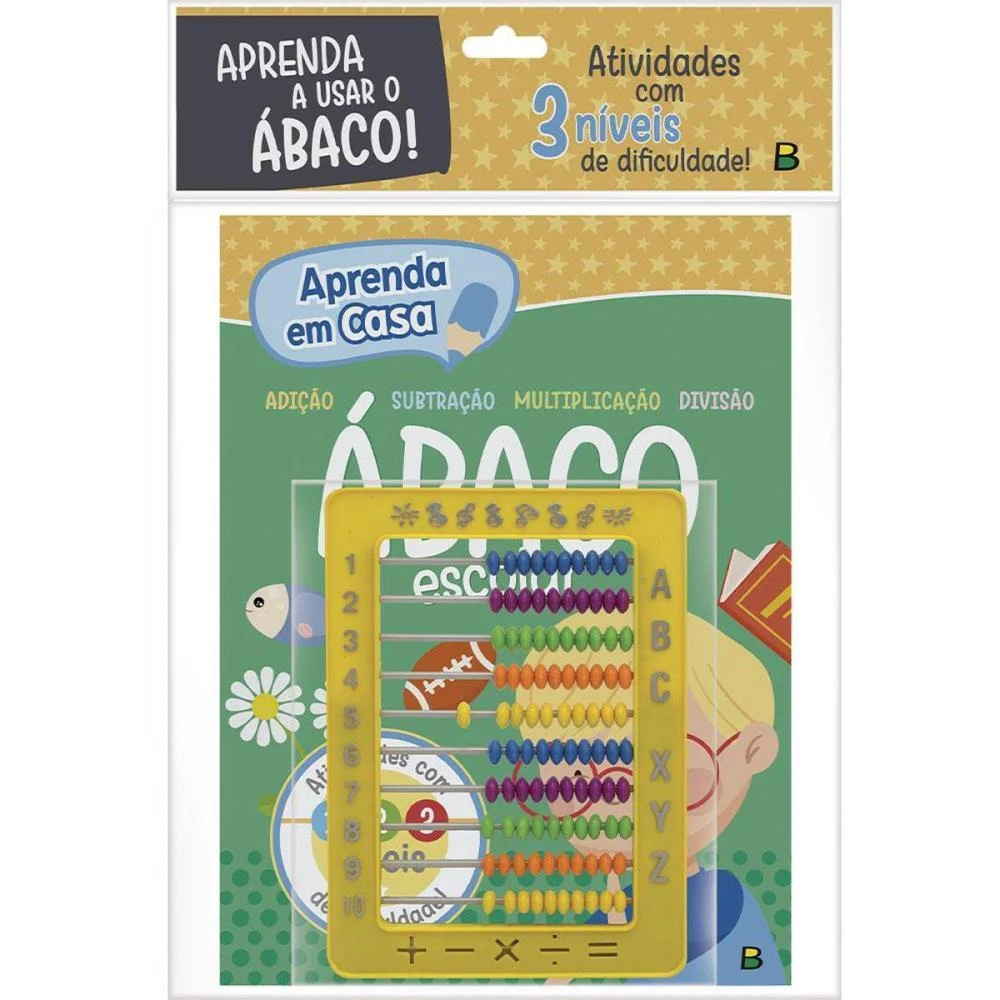 Contador Abaco Aprenda Em Casa 100Arg13X18,3C Todolivro - imagem 3