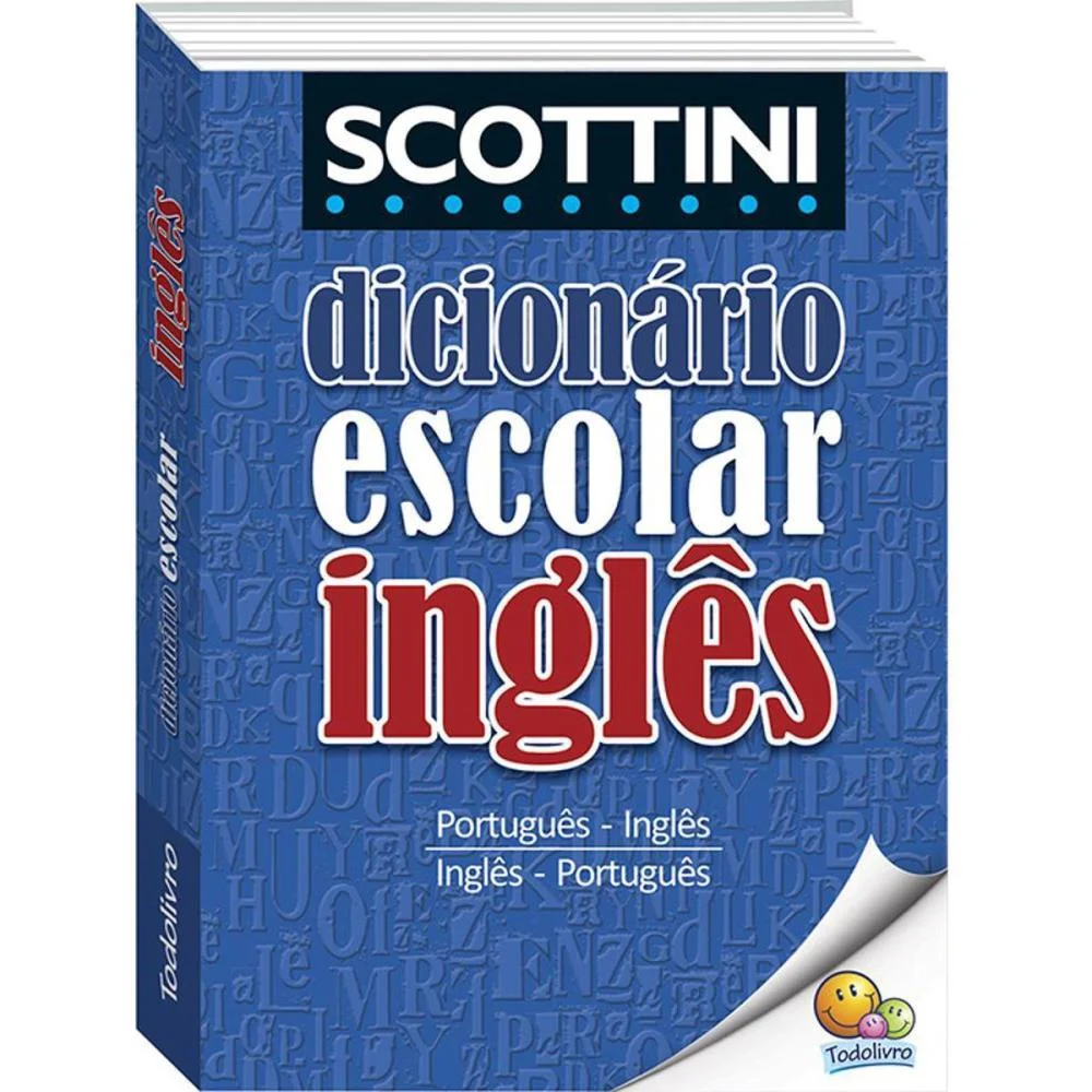 Dicionario Ingles Scottini Port/Ing-Ing/Port 512 Todolivro (Unidade) - imagem 3