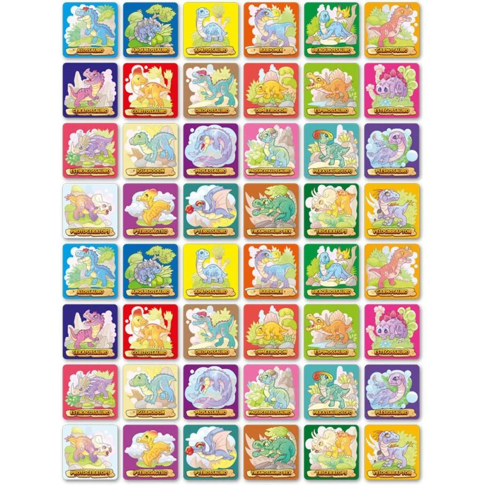 Jogo Da Memoria Dinossauro 48Pcs Ggb Plast (Unidade) - imagem 3