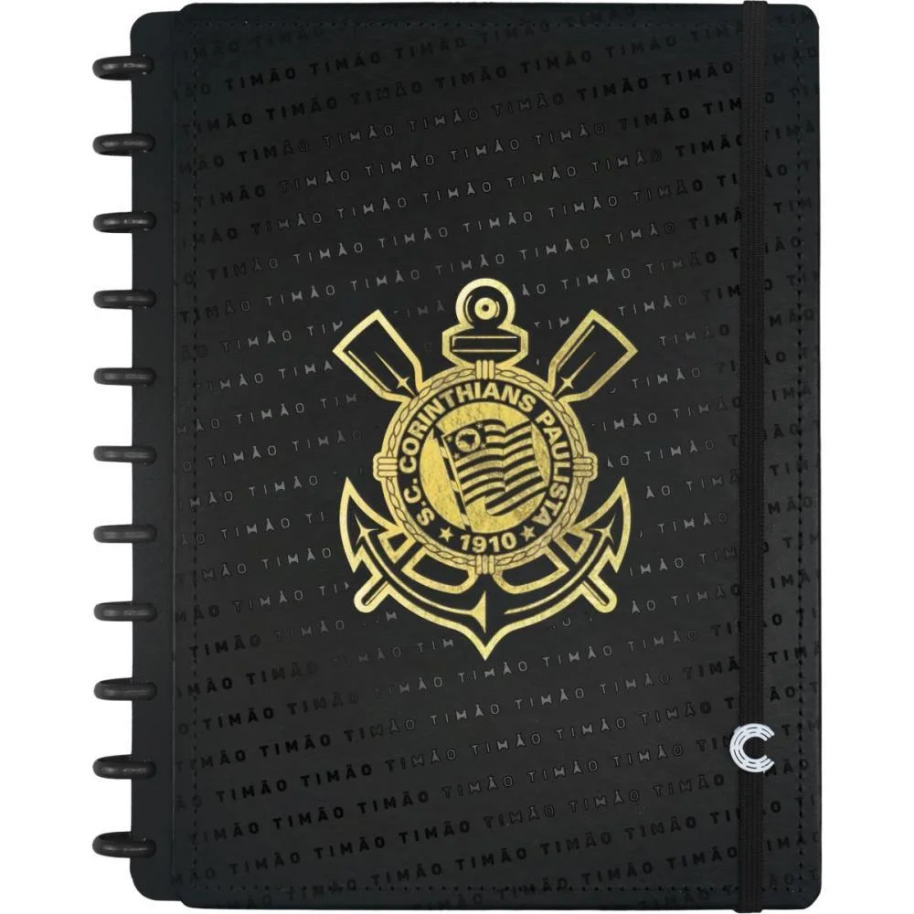 Caderno Inteligente Grande Corinthians Fiel 80Fls Caderno Inteligente (Unidade) - imagem 3