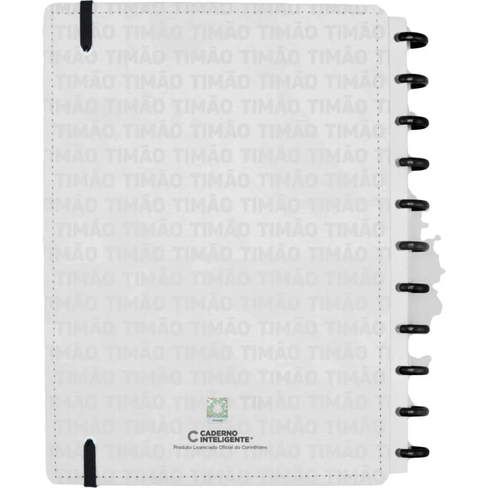 Caderno Inteligente Grande Corinthians Timão 80Fls 215X28 Caderno Inteligente (Unidade) - imagem 4