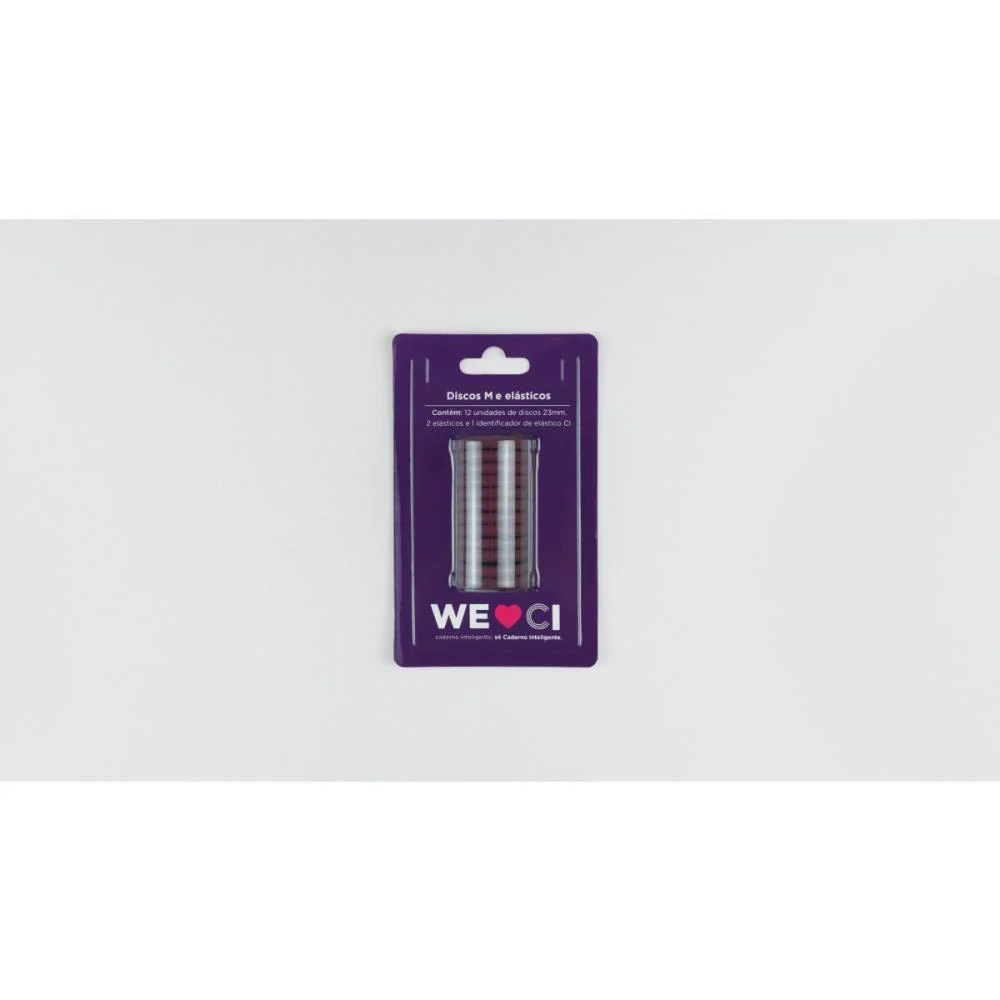 Caderno Inteligente Discos Grande 31Mm 12Discos+Elas.bord Caderno Inteligente (Kit) - imagem 5