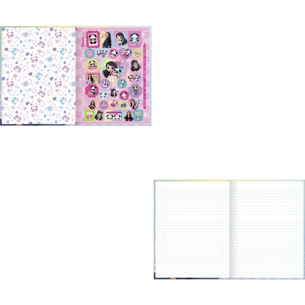 Caderno Brochurao Capa Dura Luluca 80Fls Tilibra (Pct.c/05) - imagem 4
