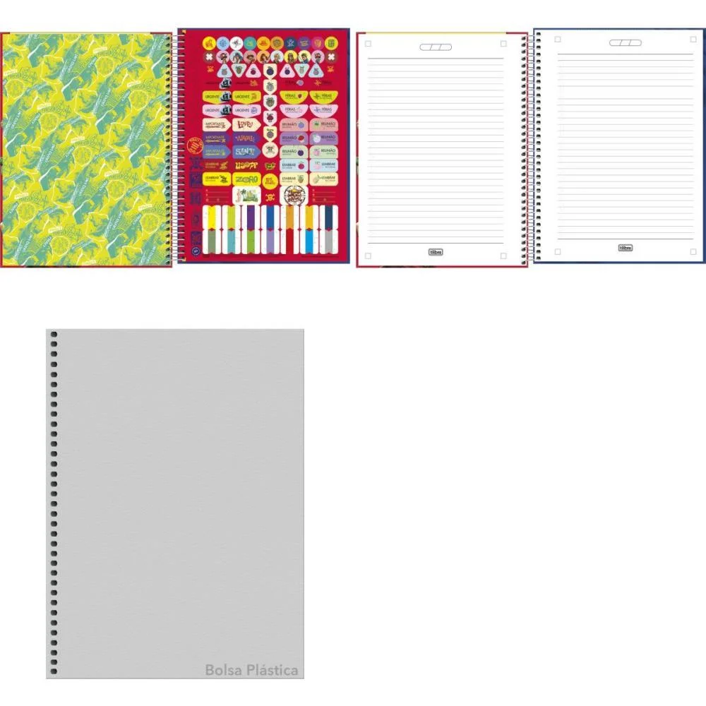 Caderno 01X1 Capa Dura One Piece Netflix 80Fls. Tilibra (Pct.c/04) - imagem 3