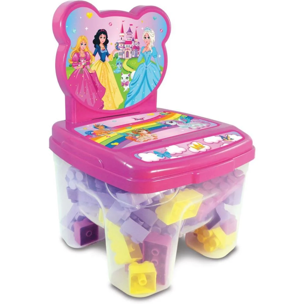 Brinquedo Para Montar Cadeira Toy Blocos 24Pcs Ggb Plast (Unidade) - imagem 2