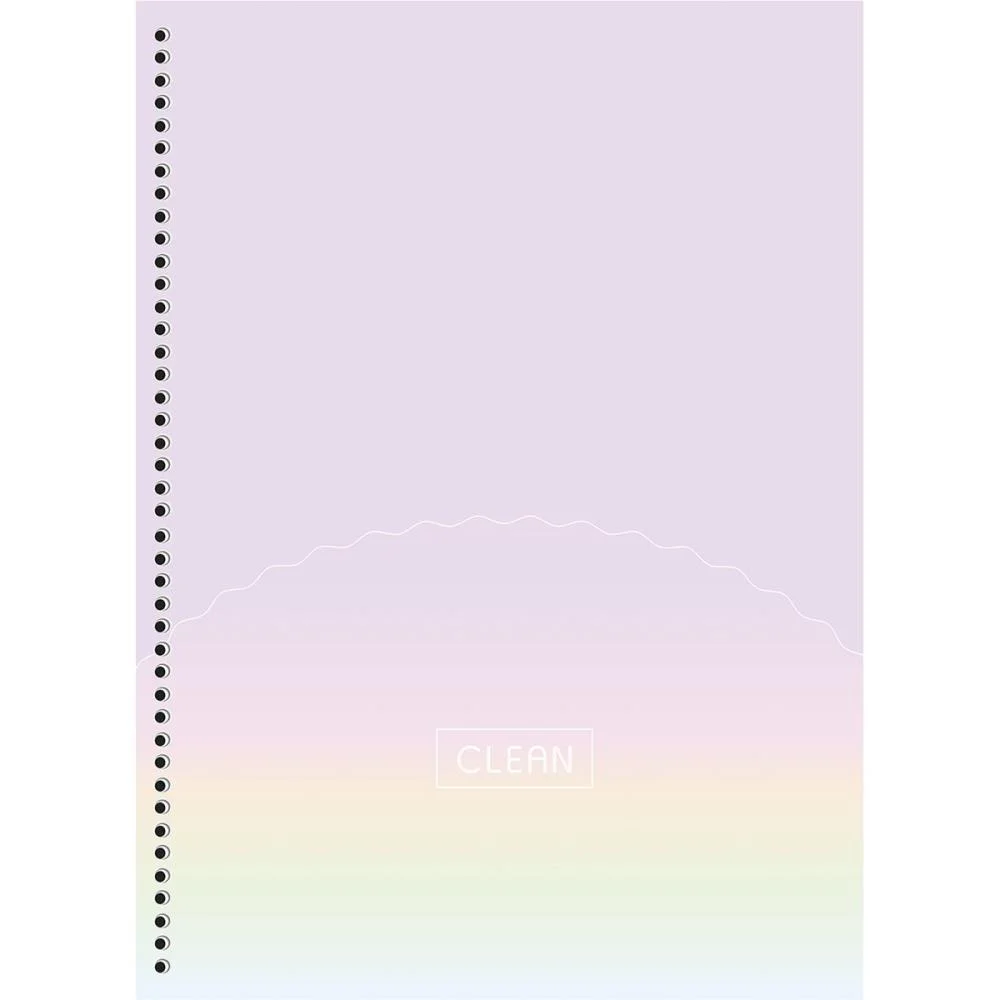 Caderno 15X1 Capa Dura Clean 240F Animativa (Pct.c/02) - imagem 3