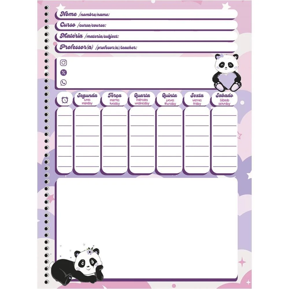 Caderno Espiral 1/4 Capa Dura My Friend 80F Animativa (Pct.c/10) - imagem 5