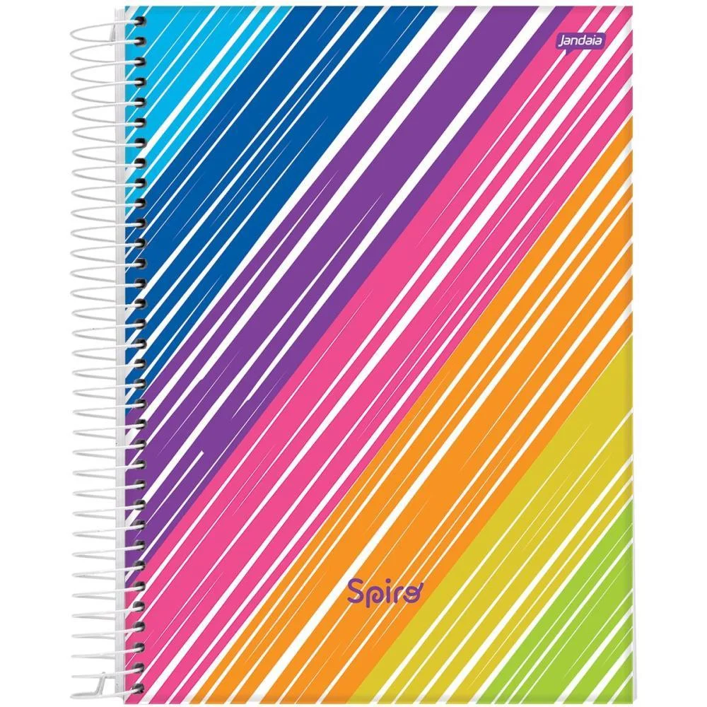 Caderno 10X1 Capa Dura Spiro 160Fls. I.a Jandaia (Pct.c/04) - imagem 4