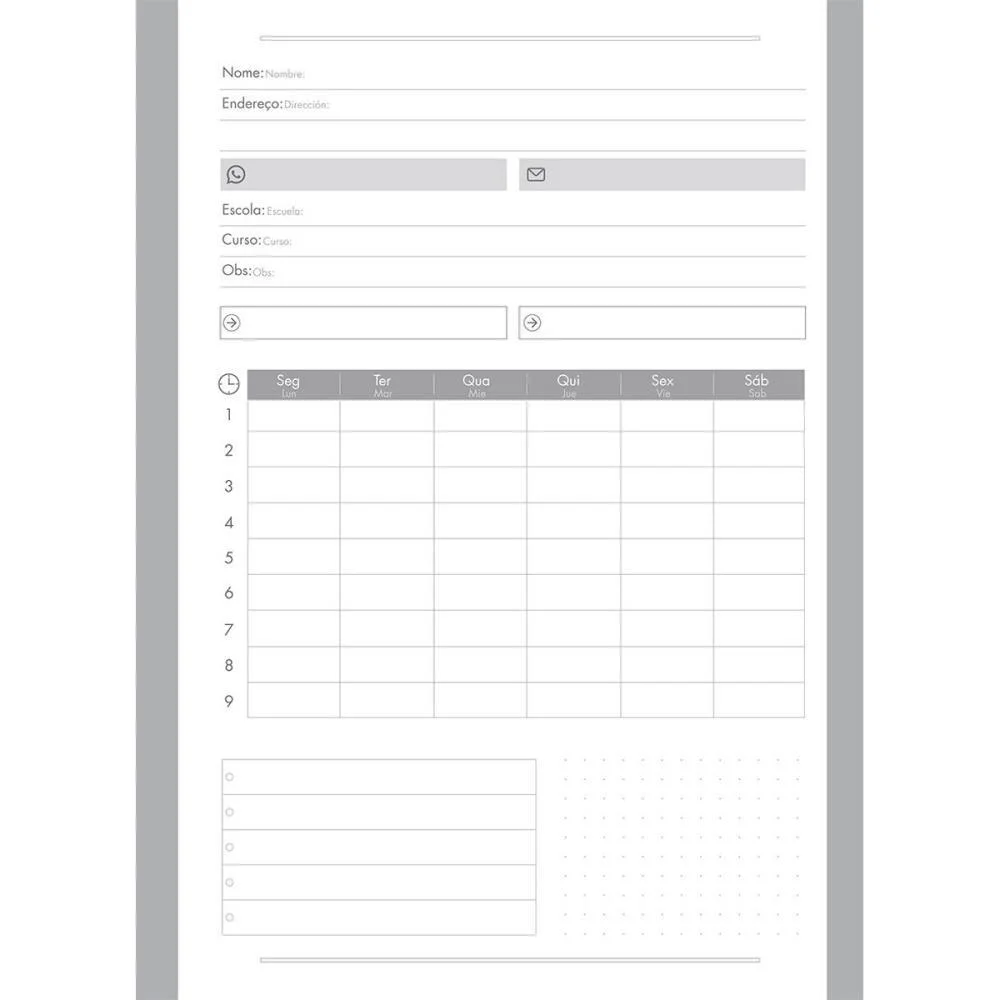 Caderno 15X1 Capa Dura Grip 240Fls. Jandaia (Pct.c/02) - imagem 8