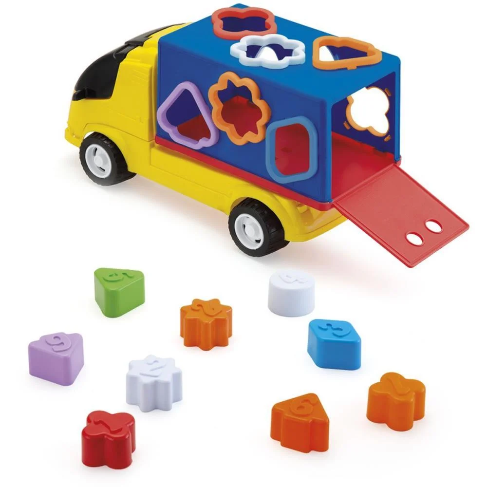 Brinquedo Educativo Caminhao Com Formas Monte Libano (Unidade) - imagem 2