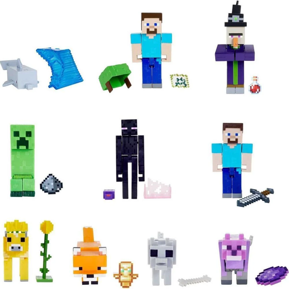 Boneco E Personagem Minecraft Vanilla Fig 8Cm (S) Mattel (Unidade) - imagem 2