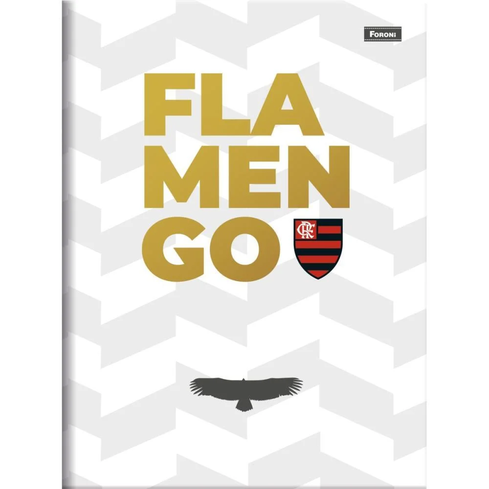 Caderno Brochurao Capa Dura Flamengo 80F Foroni (Pct.c/05) - imagem 3