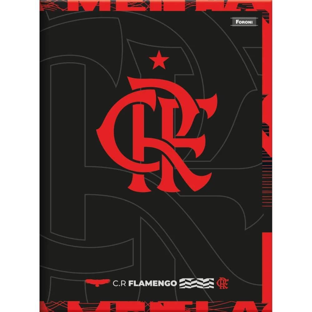 Caderno Brochurao Capa Dura Flamengo 80F Foroni (Pct.c/05) - imagem 6