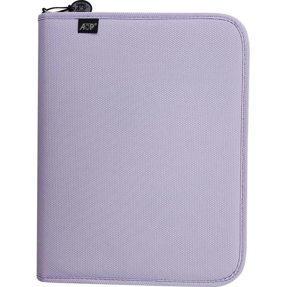 Fichario Com Ziper Sweet Lilas C/Estojo+Div 96Fls Acp (Unidade) - imagem 3