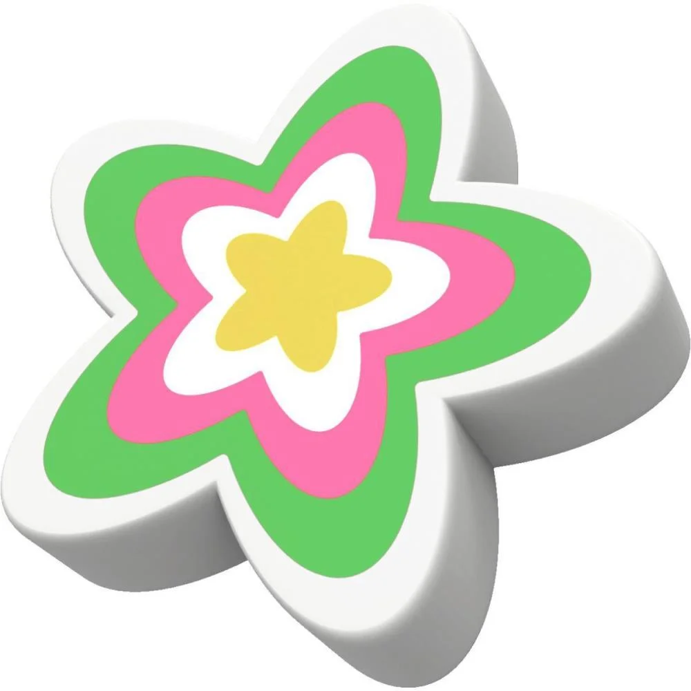 Borracha Decorada Tr Fun Formas Sortidas Mercur (Pote-24) - imagem 5