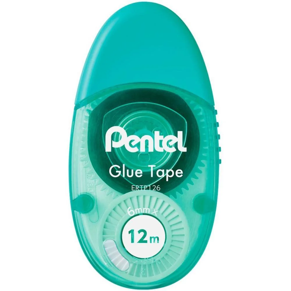 Cola Em Fita Glue Tape 6Mmx12M Verde Pentel (Blister) - imagem 2