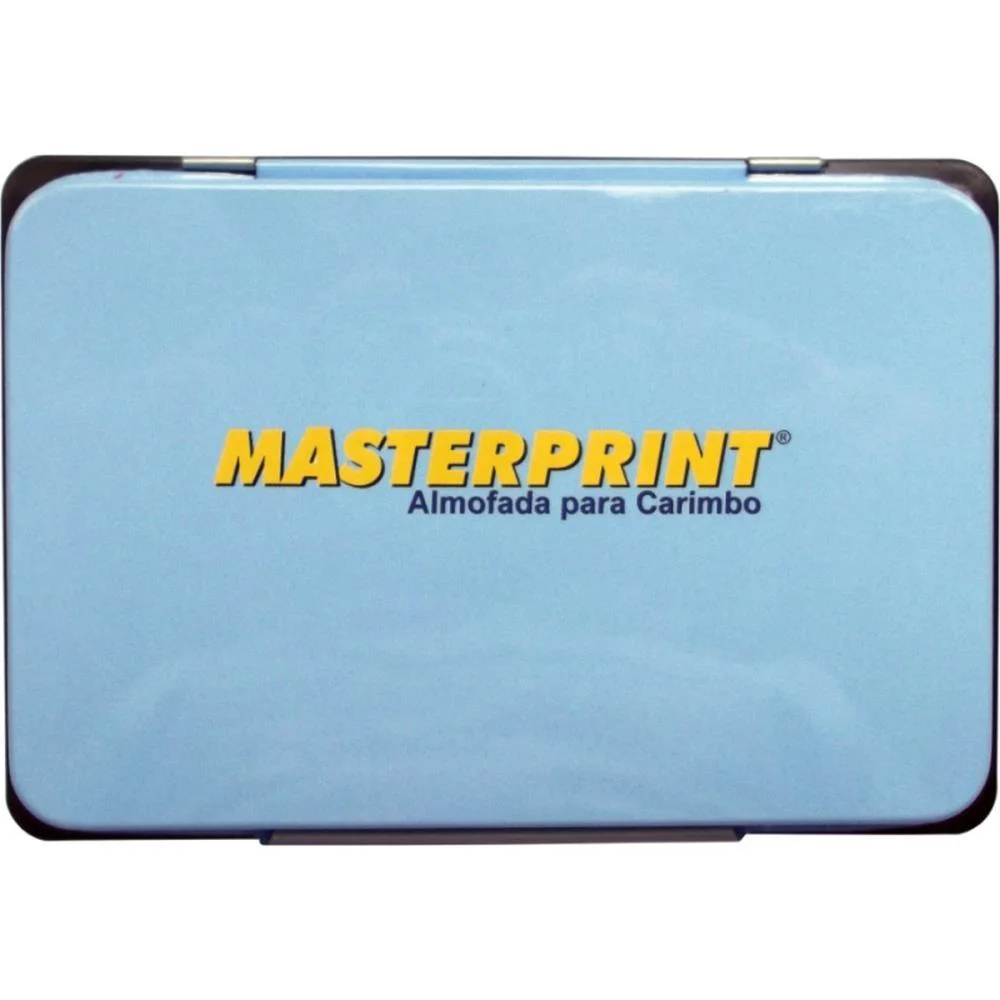 Almofada Carimbo N.3 Mp 773 Preto Tampa Metal Masterprint (Unidade) - imagem 2